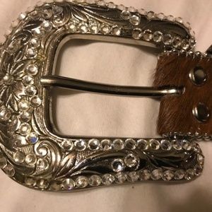 B.B. Simon horse hair belt